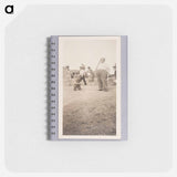 アートメモ帳-Baseball Game at Home Plate
 - セントルイス美術館 Memo.