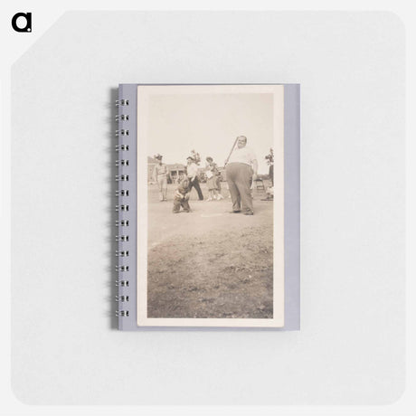 アートメモ帳-Baseball Game at Home Plate
 - セントルイス美術館 Memo.