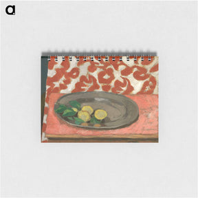 アートメモ帳-Lemons on a Pewter Plate - アンリ マティス Memo.