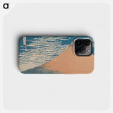 冨嶽三十六景 凱風快晴 - 葛飾 北斎 Phone Case.