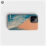 A Mild Breeze on a Fine Day - Katsushika Hokusai Phone Case.