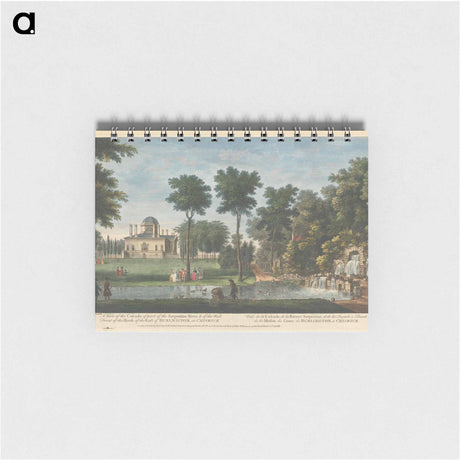 アートメモ帳-A View of the Cascade, of part of the Serpentine River, & of the West Front of the House of the Earl of Burlington, at Chiswick
 - イェール大学アートギャラリー Memo.