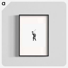 アートポスター-Vintage Golfer from Won at the Last Hole. A Golfing Romance, Etc
 - 大英図書館 Poster.