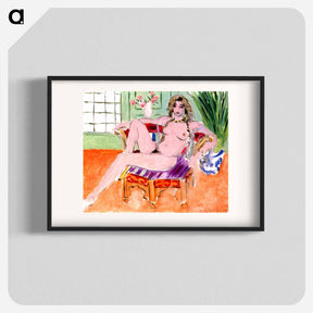 アートポスター-Seated Odalisque - アンリ マティス Poster.