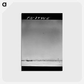 アートポストカード-Buzzing the Field
 - ラッセル リー Postcard.
