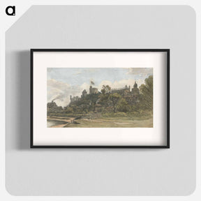 アートポスター-Windsor Castle From Above the Bridge
 - イェール大学アートギャラリー Poster.