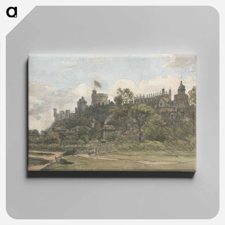 アートパネル-Windsor Castle From Above the Bridge
 - イェール大学アートギャラリー Canvas.