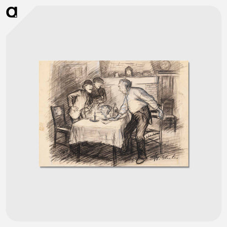 アートポストカード-There Was Edward Bickford's Racing Cup
 - バーンズ・コレクション Postcard.