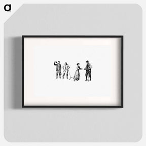 アートポスター-Vintage Golfers from Won at the Last Hole
 - 大英図書館 Poster.