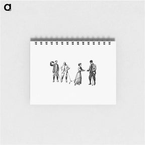 アートメモ帳-Vintage Golfers from Won at the Last Hole
 - 大英図書館 Memo.