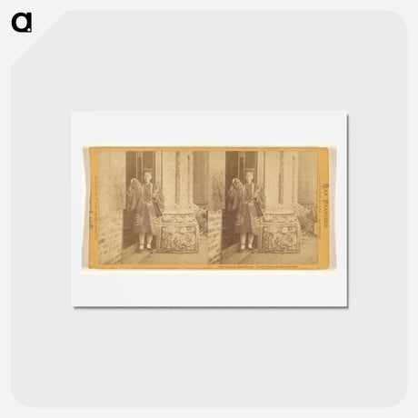 アートポストカード-Chinese Joss House
 - エドワード マイブリッジ Postcard.