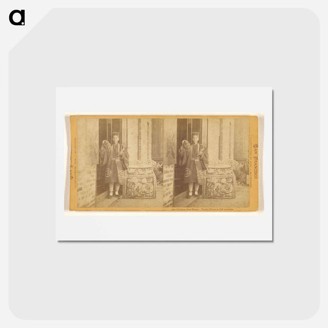 アートポストカード-Chinese Joss House
 - エドワード マイブリッジ Postcard.