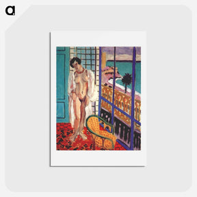 アートポストカード-Pearly Nude - アンリ マティス Postcard.