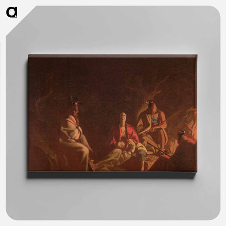 アートパネル-Captured by Indians
 - セントルイス美術館 Canvas.