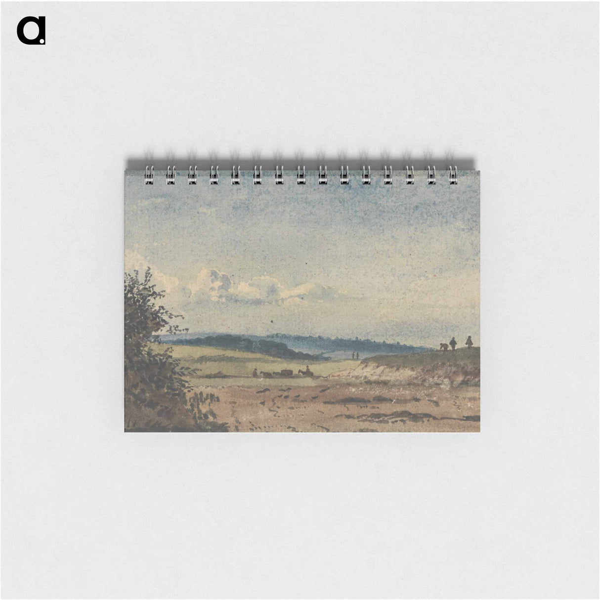 アートメモ帳-Landscape With Figures and a Wagon
 - イェール大学アートギャラリー Memo.