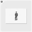 アートポストカード-Gentleman Fashion from Cook's Handbook For London
 - 大英図書館 Postcard.