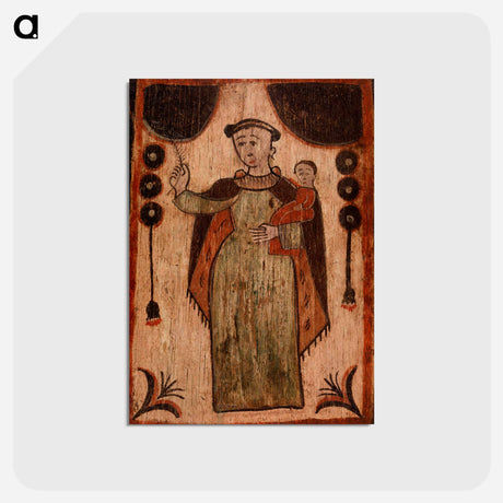アートポストカード-Saint Anthony (San Antonio)
 - バーンズ・コレクション Postcard.