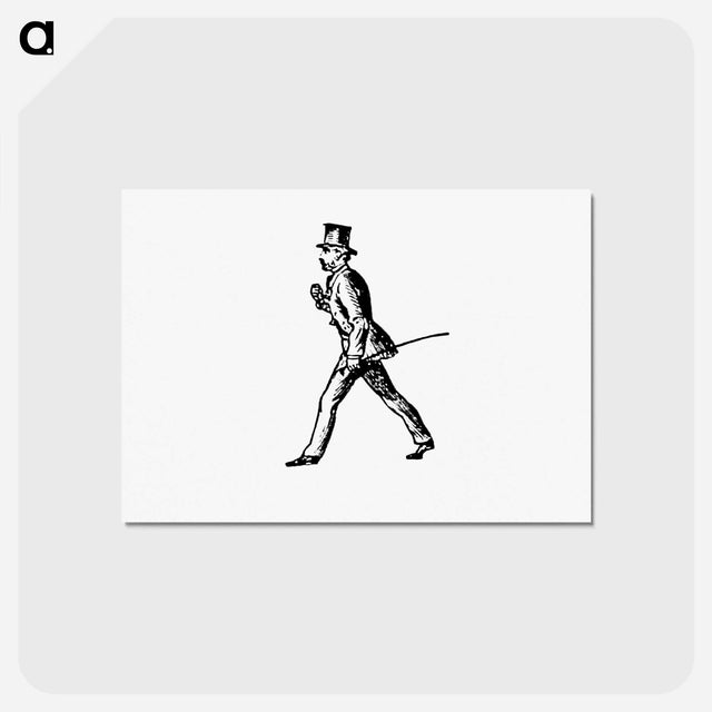 アートポストカード-Gentleman from London: A Complete Guide
 - 大英図書館 Postcard.