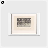 アートポストカード-Man on Horse
 - エドワード マイブリッジ Postcard.