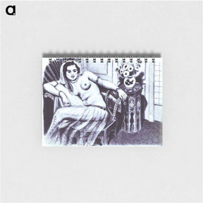 アートメモ帳-Odalisque in a Gauze Skirt - アンリ マティス Memo.