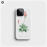 Aloe Serra - Pierre Joseph Redouté Phone Case.