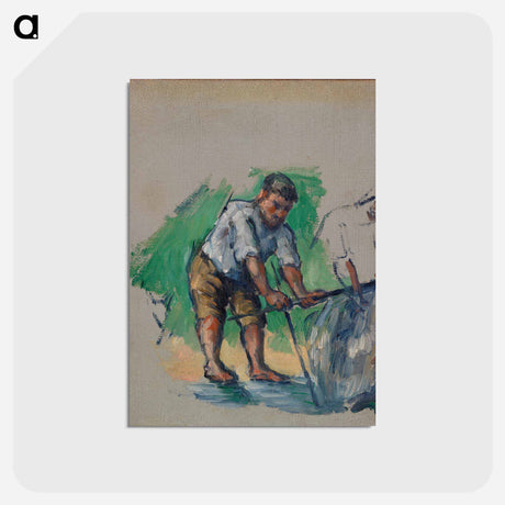 アートポストカード-The Well Driller
 - バーンズ・コレクション Postcard.