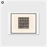 アートポストカード-Woman Grasping Her Dress
 - エドワード マイブリッジ Postcard.