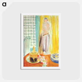 アートポストカード-The Moorish Woman - アンリ マティス Postcard.