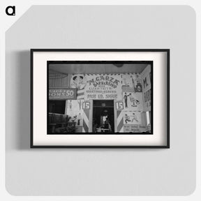 アートポスター-Mexican Barbershop Decorations
 - ラッセル リー Poster.