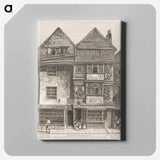 アートパネル-Houses on the South Side of a Street called London Wall
 - イェール大学アートギャラリー Canvas.