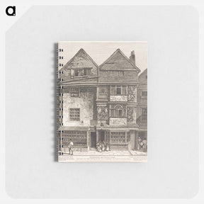 アートメモ帳-Houses on the South Side of a Street called London Wall
 - イェール大学アートギャラリー Memo.