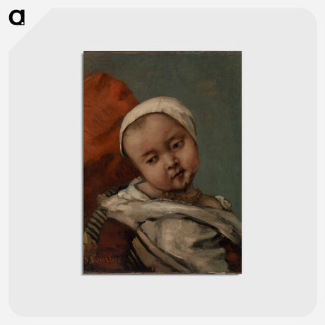 アートポストカード-Head of Baby
 - バーンズ・コレクション Postcard.
