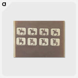 アートポストカード-Backing
 - エドワード マイブリッジ Postcard.