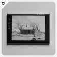 アートパネル-Abandoned House and Cornfield
 - ラッセル リー Canvas.