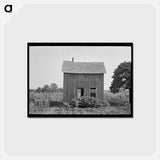 アートポストカード-Abandoned House and Cornfield
 - ラッセル リー Postcard.
