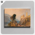 アートパネル-Dartmour Castle on the River Dover
 - イェール大学アートギャラリー Canvas.