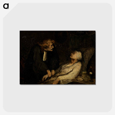 アートポストカード-The Hypochondriac
 - バーンズ・コレクション Postcard.