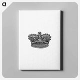 アートパネル-Crown from A Vade-Mecum for Malt-Worms; or, a Guide to Good-Fellows
 - 大英図書館 Canvas.