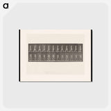 アートポストカード-Man with Buckets
 - エドワード マイブリッジ Postcard.