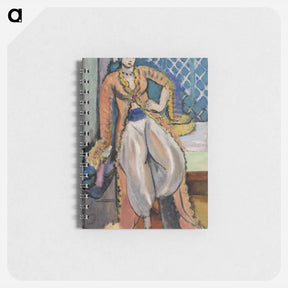 アートメモ帳-Figure with a Persian Robe - アンリ マティス Memo.
