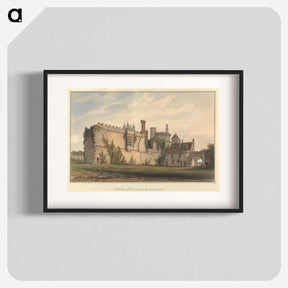 アートポスター-North View of Thornbury Castle, Gloucestershire
 - イェール大学アートギャラリー Poster.