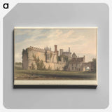 アートパネル-North View of Thornbury Castle, Gloucestershire
 - イェール大学アートギャラリー Canvas.