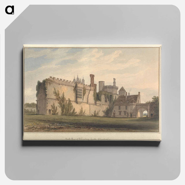 アートパネル-North View of Thornbury Castle, Gloucestershire
 - イェール大学アートギャラリー Canvas.
