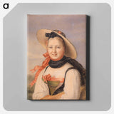 アートパネル-Portrait of a Girl
 - バーンズ・コレクション Canvas.