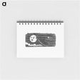 アートメモ帳-Tailpiece with Face
 - 大英図書館 Memo.