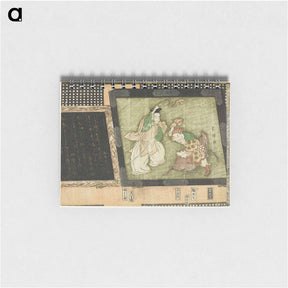 アートメモ帳-The gods of fortune Ebisu and Daikoku - 葛飾 北斎 Memo.