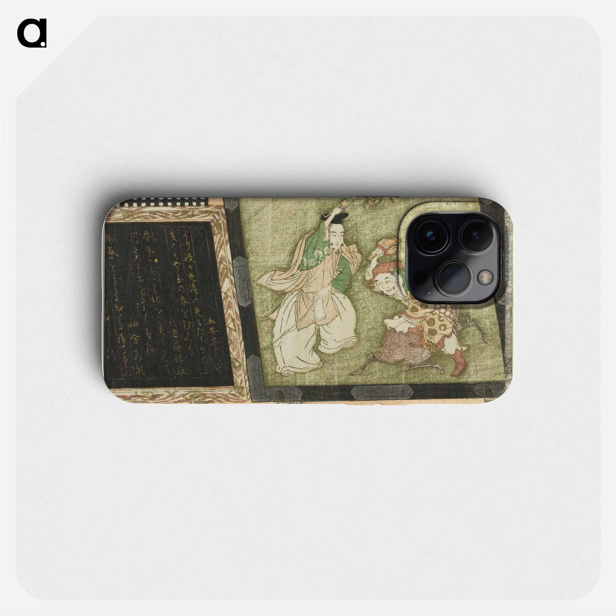 The gods of fortune Ebisu and Daikoku - 葛飾 北斎 Phone Case.