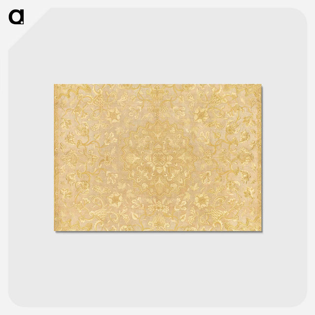 アートポストカード-Irelandian Embroidered Coverlet
 - クリーブランド美術館 Postcard.