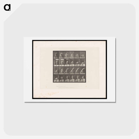 アートポストカード-Discus Thrower
 - エドワード マイブリッジ Postcard.