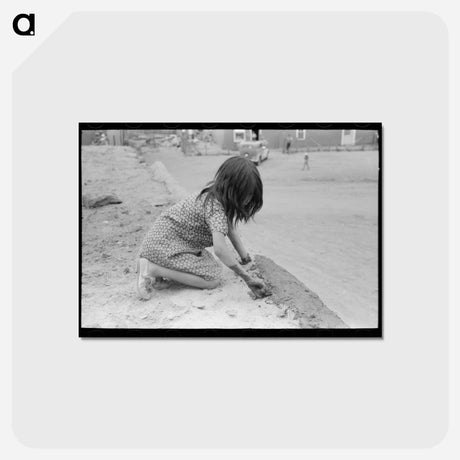 アートポストカード-Costilla Adobe
 - ラッセル リー Postcard.